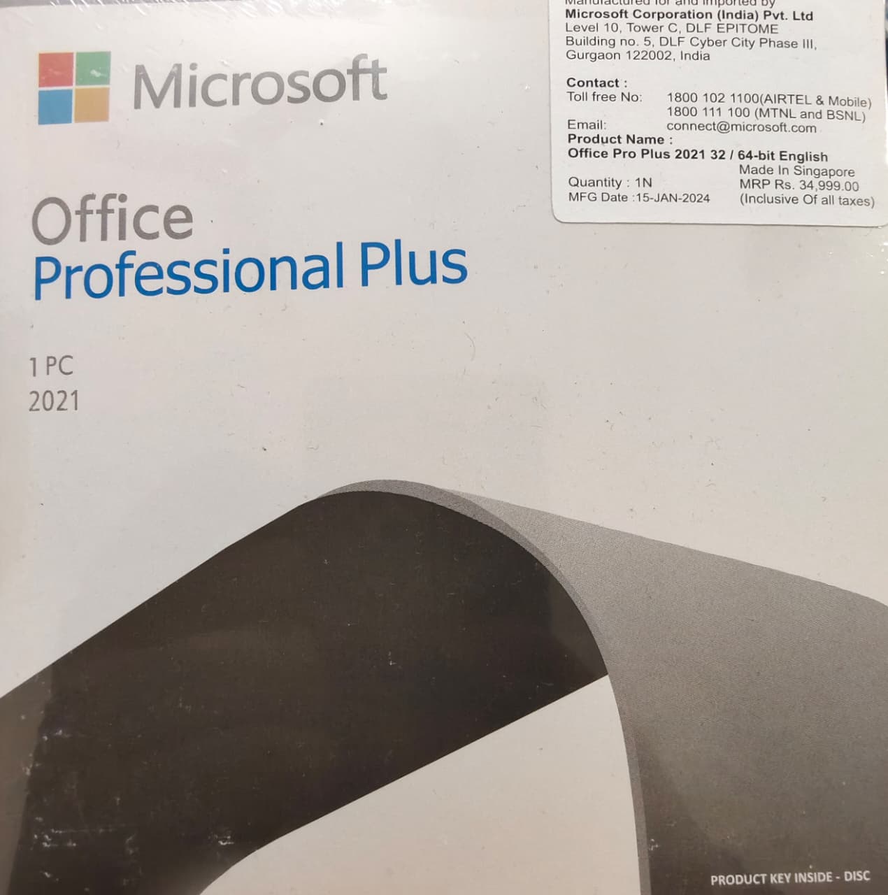 Microsoft Office 2021 Box Pack – Lifetime License for Windows
